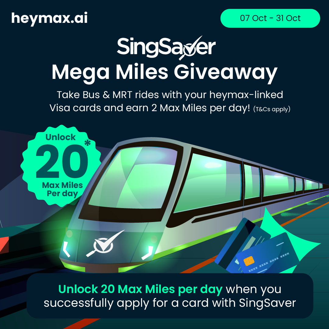 singsaver mega miles giveaway