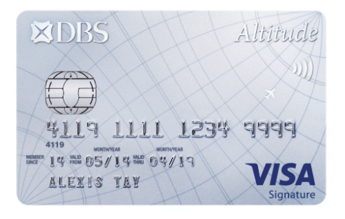 DBS Altitude Visa Card