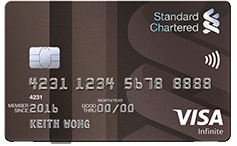 Standard Chartered Visa Infinite Credit Card | SingSaver