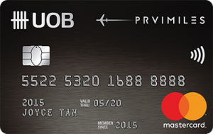 UOB PRVI Miles Mastercard